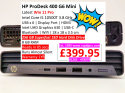 Hp ProDesk 400 G6 i5 10500T 8gb 256gb